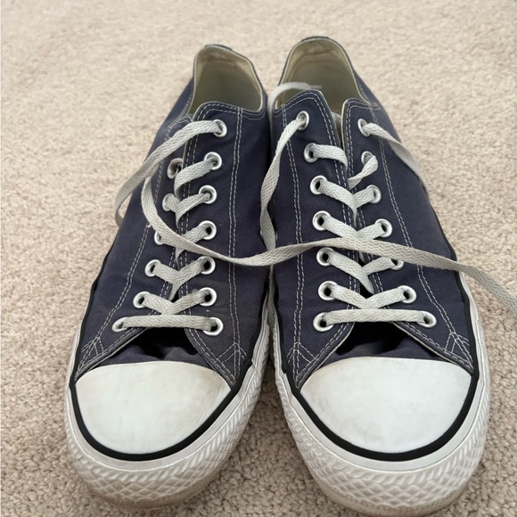 Used Converse Men's Grey Low-Top Sneakers Sz 13 - Picture 1 of 8